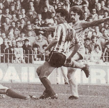 sheffield united home 1984 to 85 clements 2nd city goal